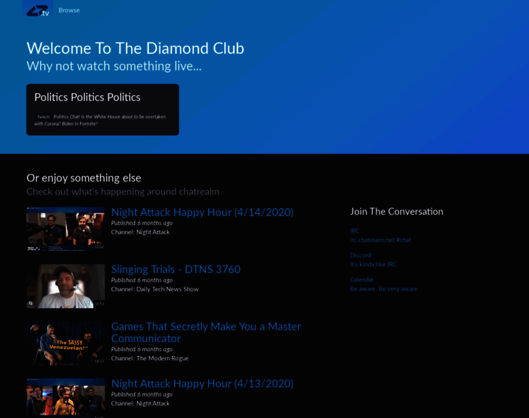 Diamondclub.tv thumbnail