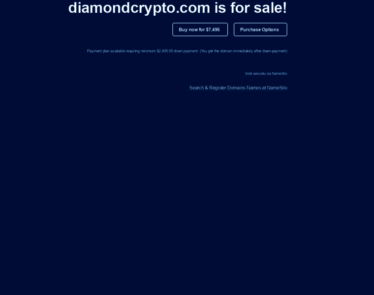 Diamondcrypto.com thumbnail