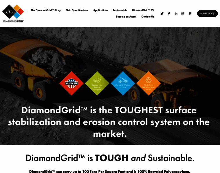 Diamondgrid.com thumbnail