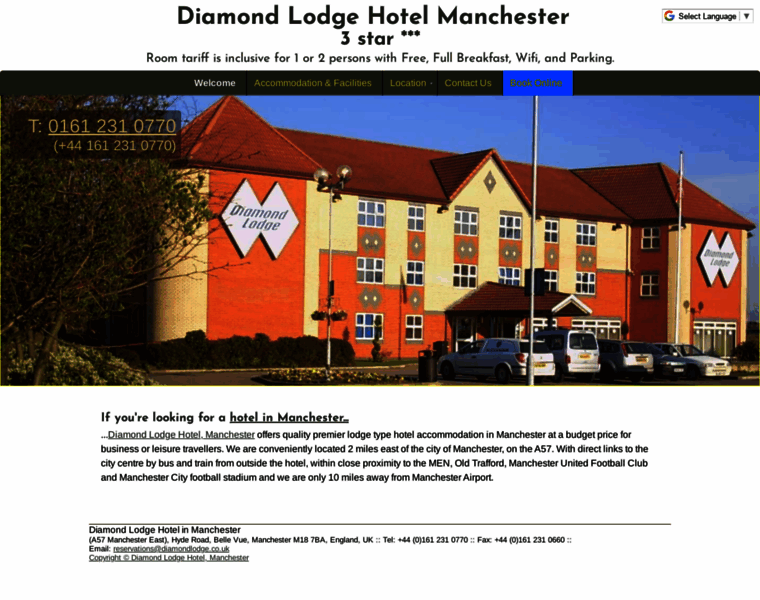 Diamondlodge.co.uk thumbnail