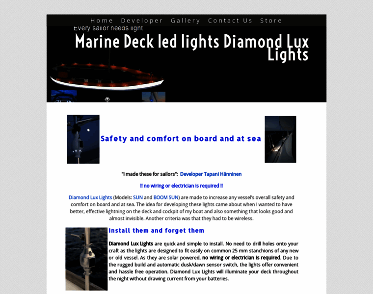 Diamondluxlights.com thumbnail