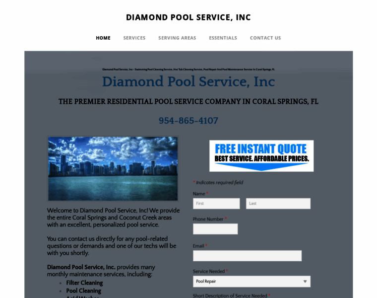 Diamondpoolservice.org thumbnail
