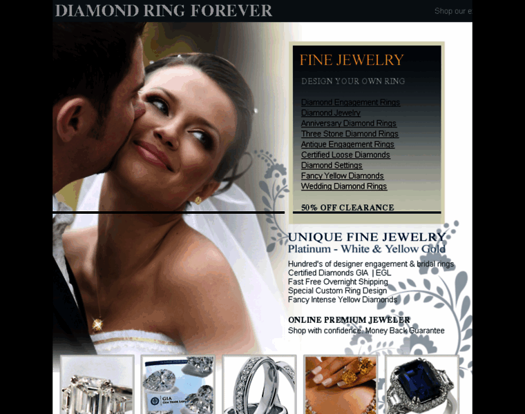 Diamondringforever.com thumbnail