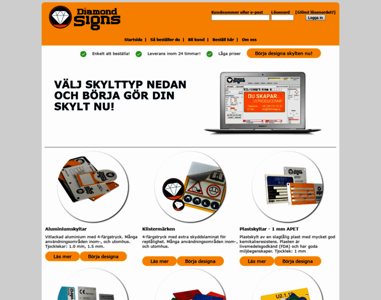 Diamondsigns.se thumbnail