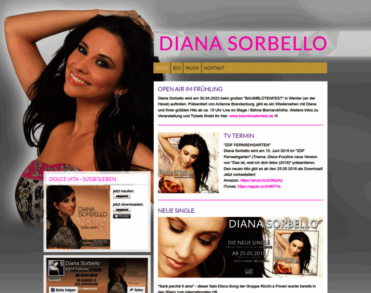 Diana-sorbello.de thumbnail