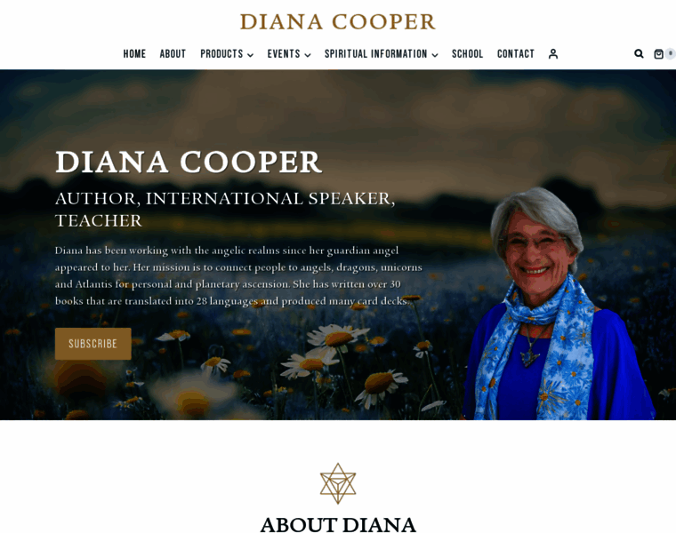 Dianacooper.com thumbnail