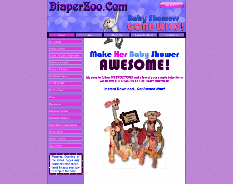 Diaperzoo.com thumbnail