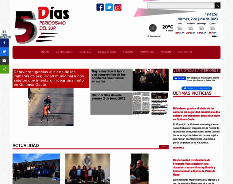 Diario5dias.com.ar thumbnail