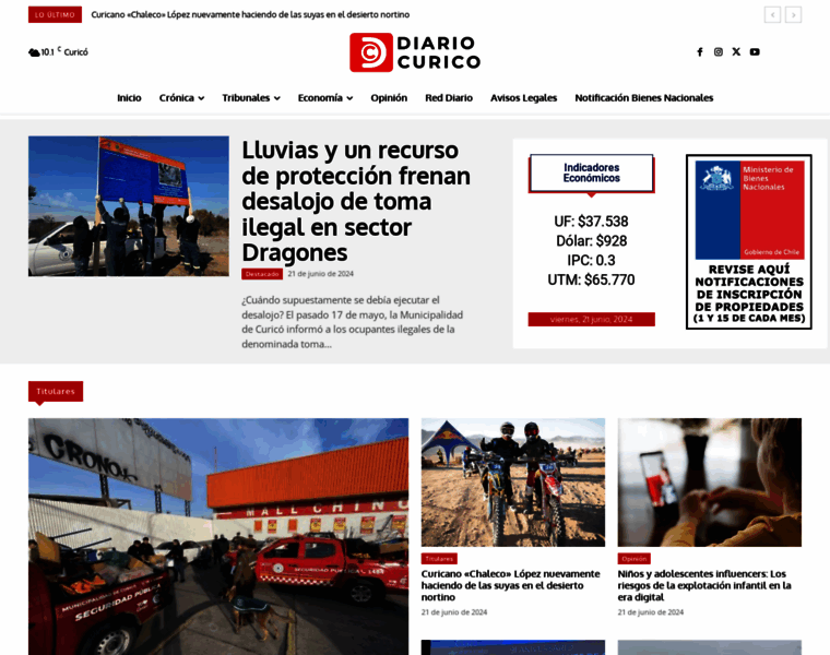 Diariocurico.cl thumbnail