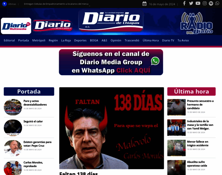 Diariodechiapas.com thumbnail