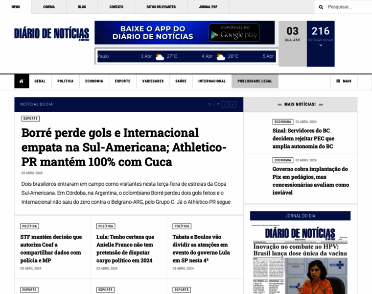 Diariodenoticias.com.br thumbnail