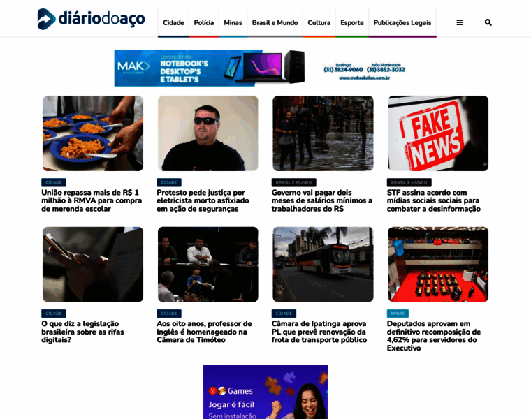 Diariodoaco.com.br thumbnail
