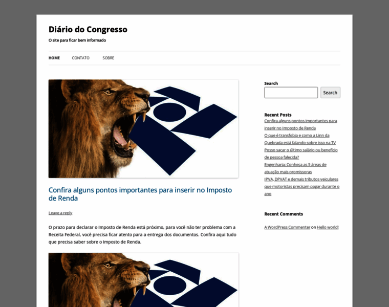 Diariodocongresso.com.br thumbnail