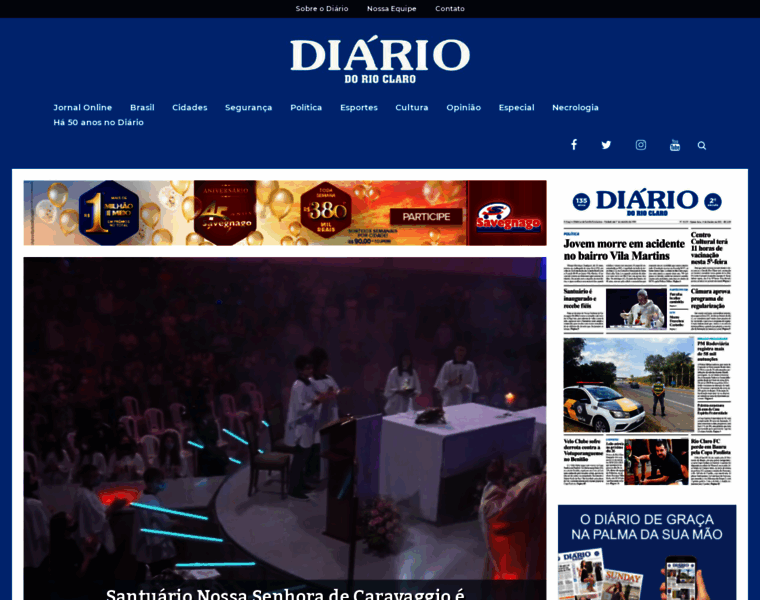 Diariodorioclaro.com.br thumbnail