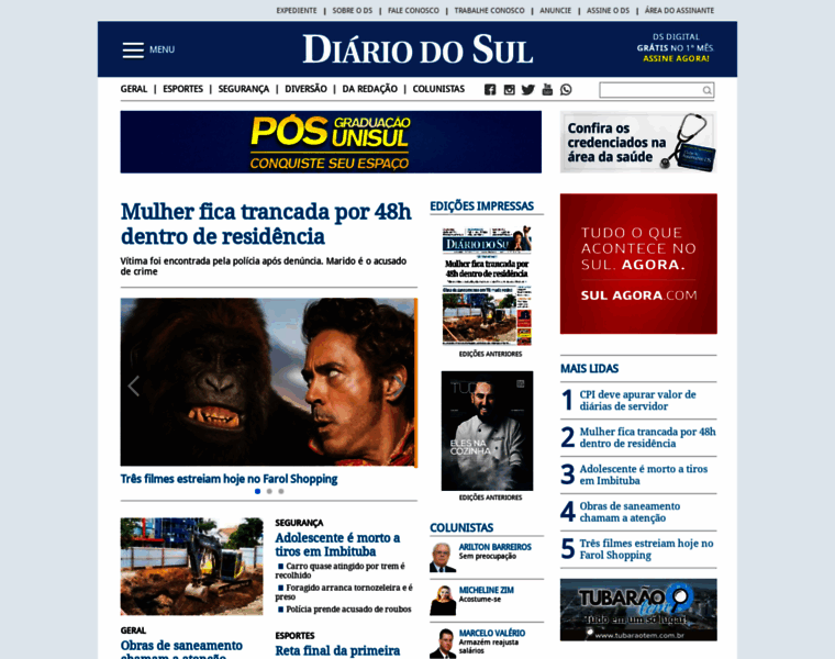 Diariodosul.com.br thumbnail