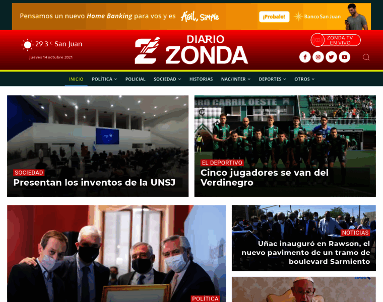 Diarioelzonda.com.ar thumbnail