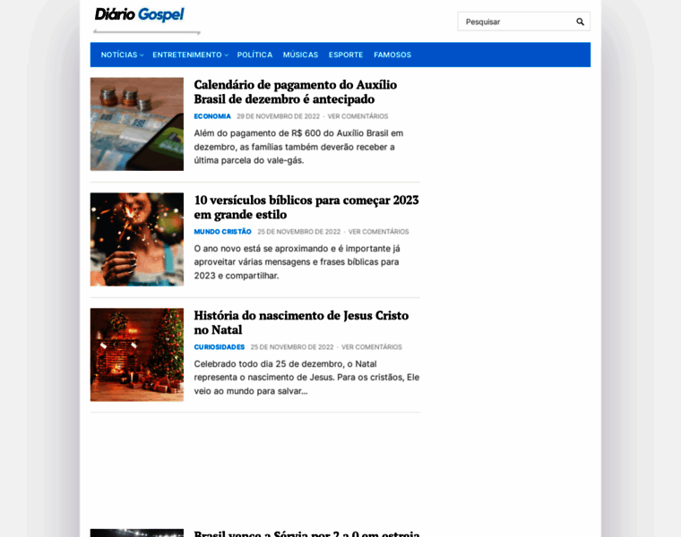 Diariogospel.com.br thumbnail