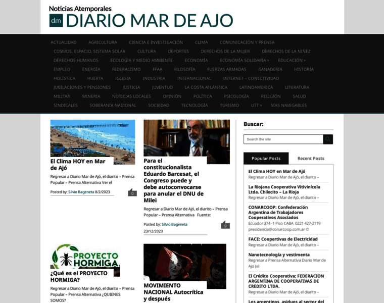Diariomardeajo.com.ar thumbnail