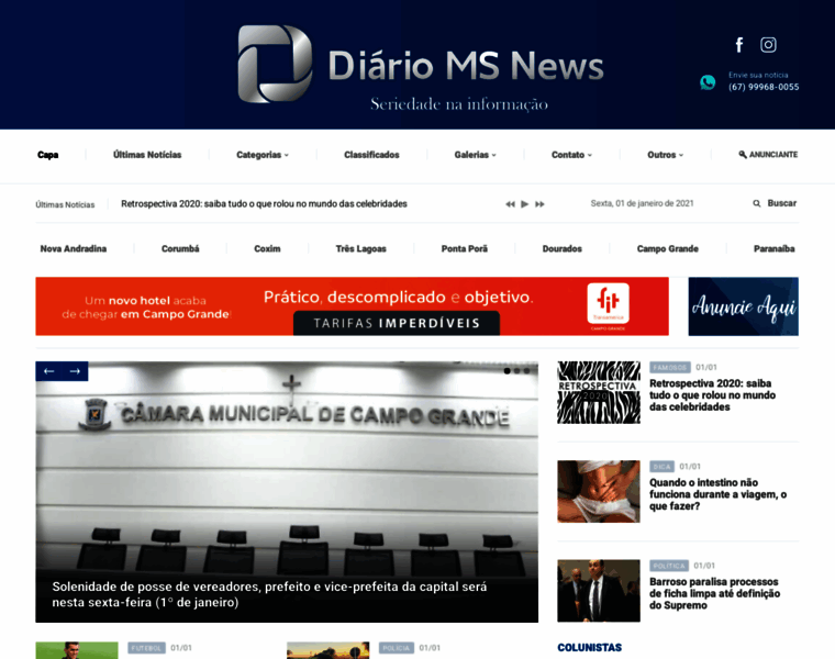 Diariomsnews.com.br thumbnail