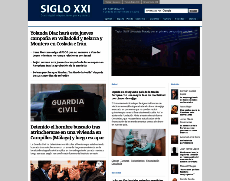 Diariosigloxxi.com thumbnail