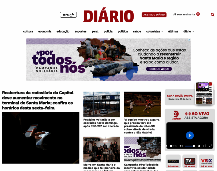 Diariosm.com.br thumbnail
