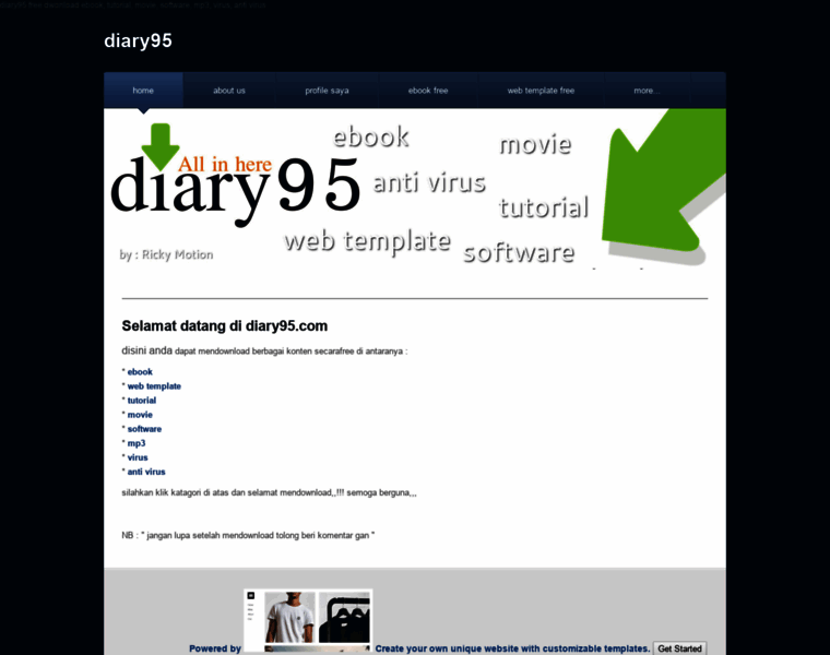 Diary95.weebly.com thumbnail