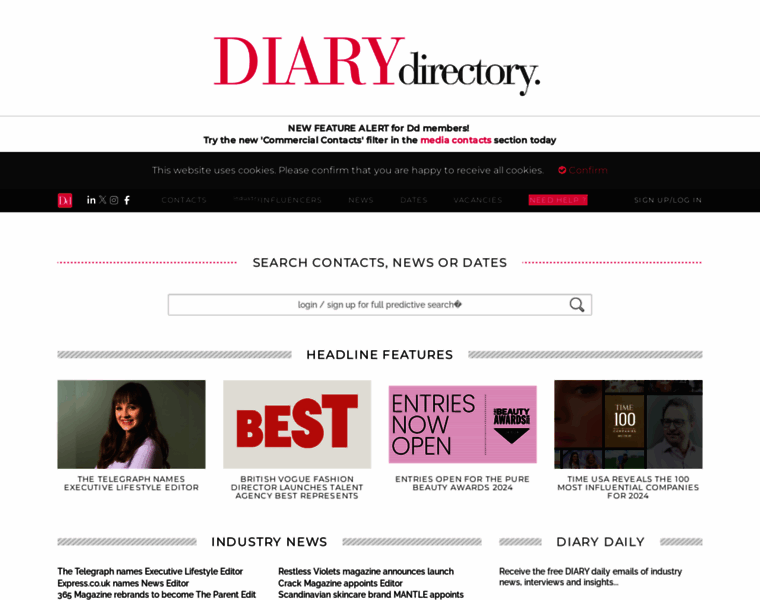 Diarydirectory.com thumbnail