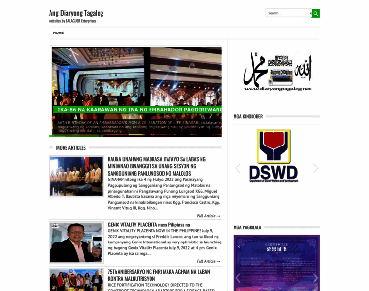 Diaryongtagalog.net thumbnail