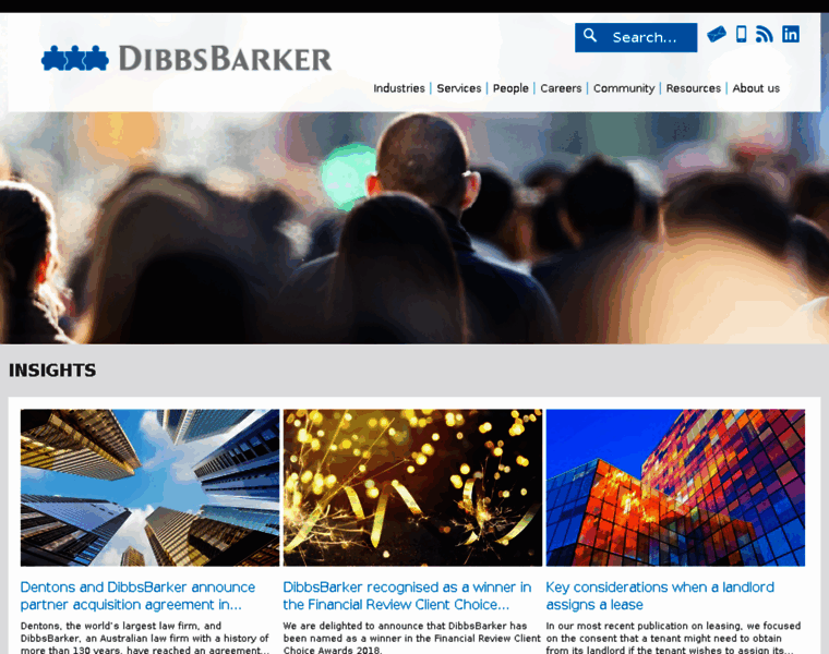 Dibbsbarker.com thumbnail