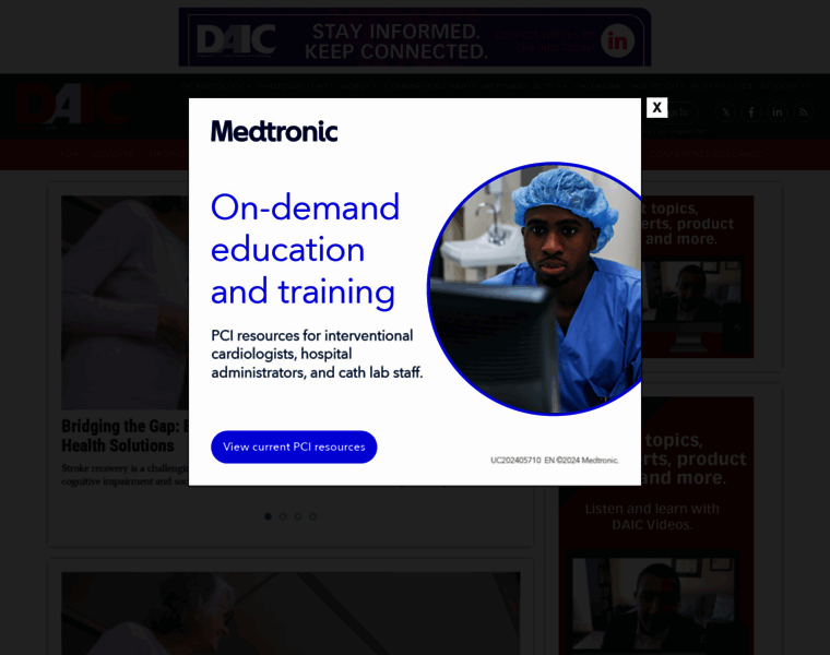 Dicardiology.com thumbnail