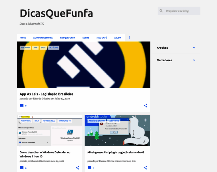Dicasquefunfa.com.br thumbnail