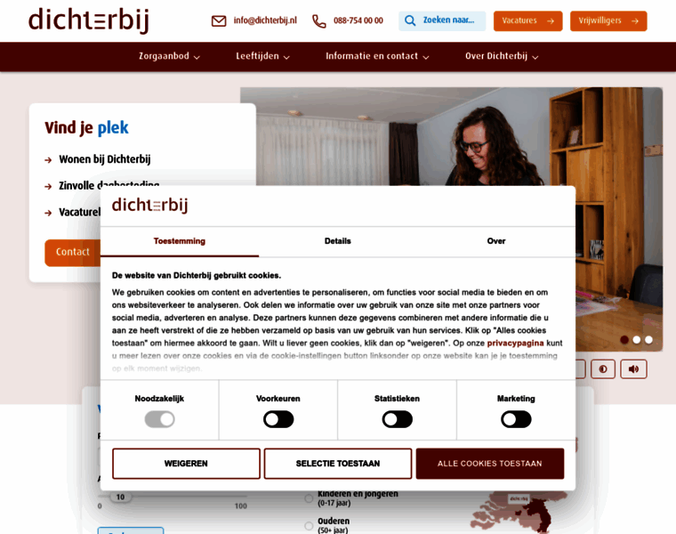 Dichterbij.nl thumbnail Dichterbij.nl thumbnail