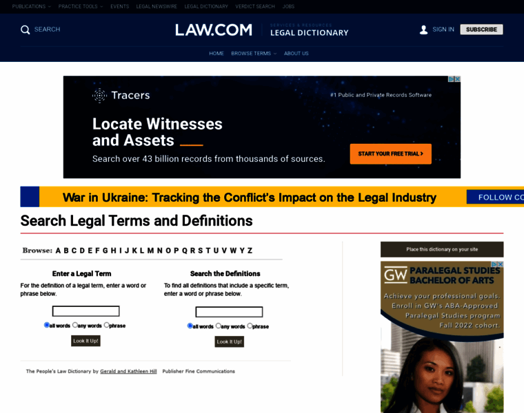 Dictionary.law.com thumbnail