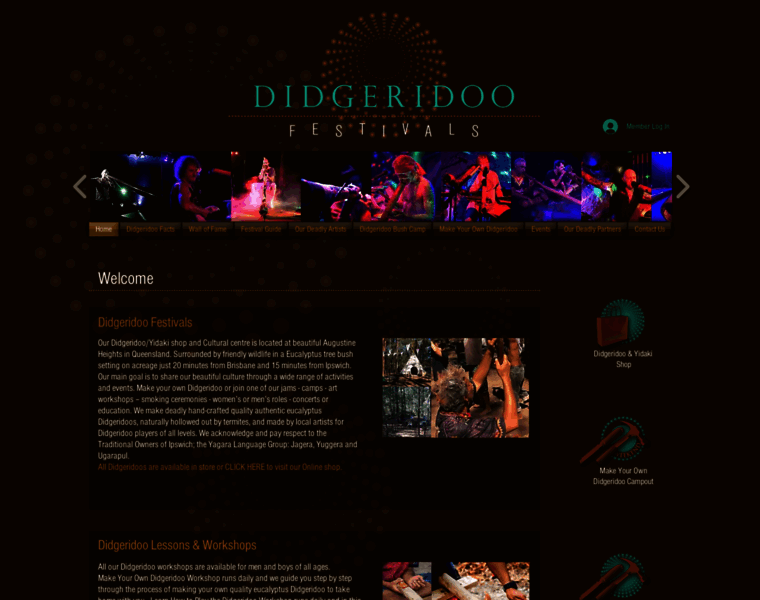 Didgeridoofestivals.com thumbnail
