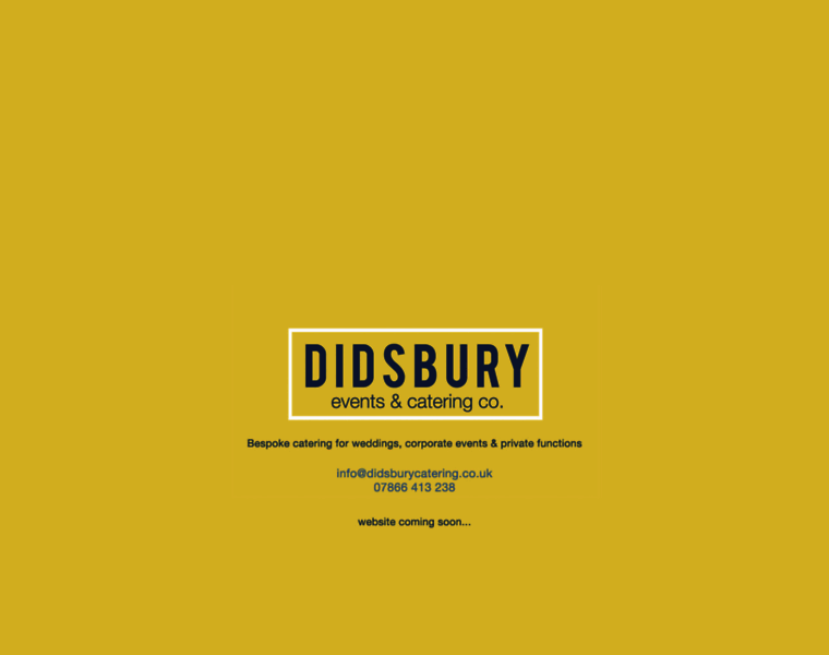 Didsburycatering.co.uk thumbnail
