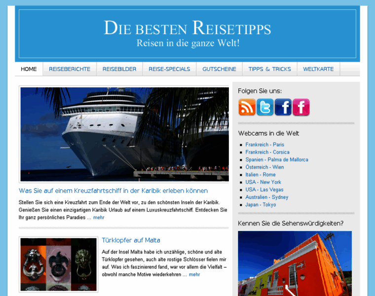 Die-besten-reisetipps.de thumbnail