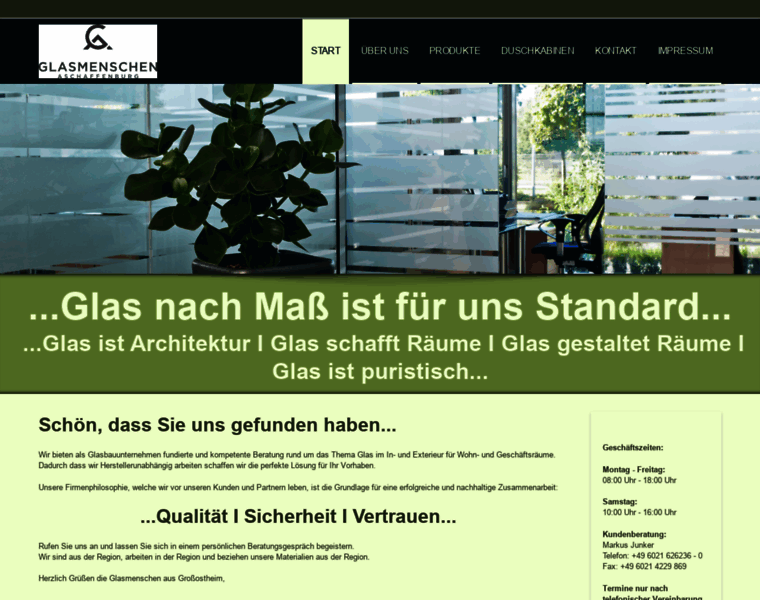 Die-glasmenschen.de thumbnail