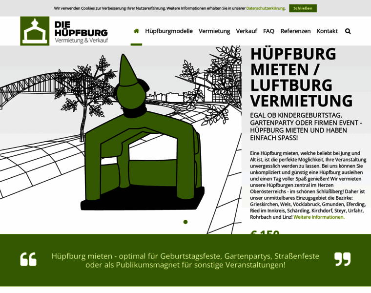 Die-huepfburg.at thumbnail