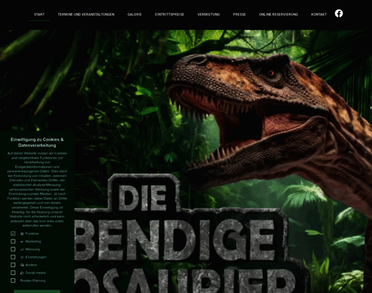 Die-lebendige-dinosaurier-show.de thumbnail