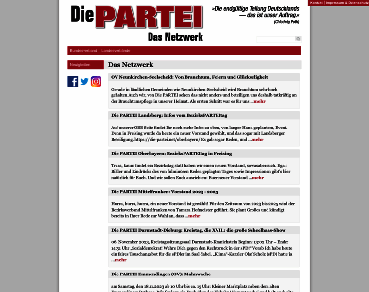 Die-partei.net thumbnail