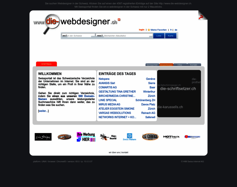 Die-webdesigner.ch thumbnail
