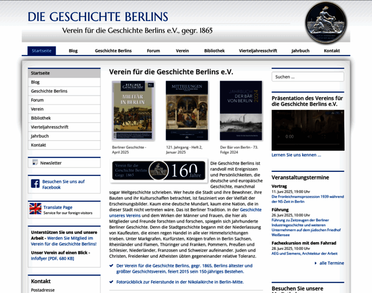 Diegeschichteberlins.de thumbnail