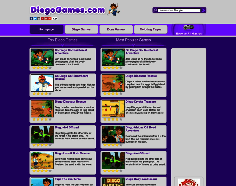 Diegogames.com thumbnail