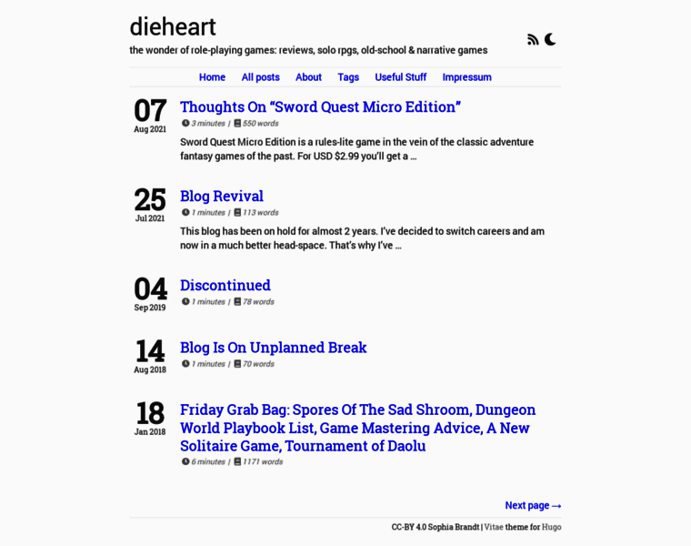 Dieheart.net thumbnail