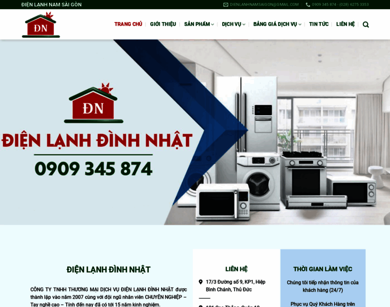 Dienlanhdinhnhat.com thumbnail