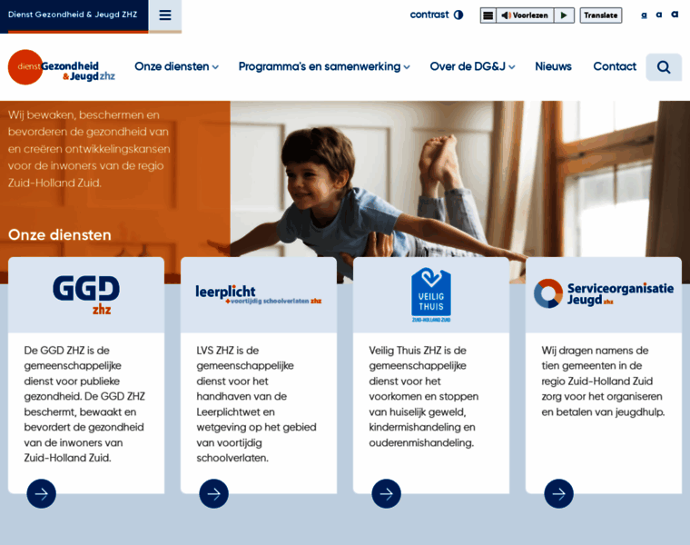 Dienstgezondheidjeugd.nl thumbnail