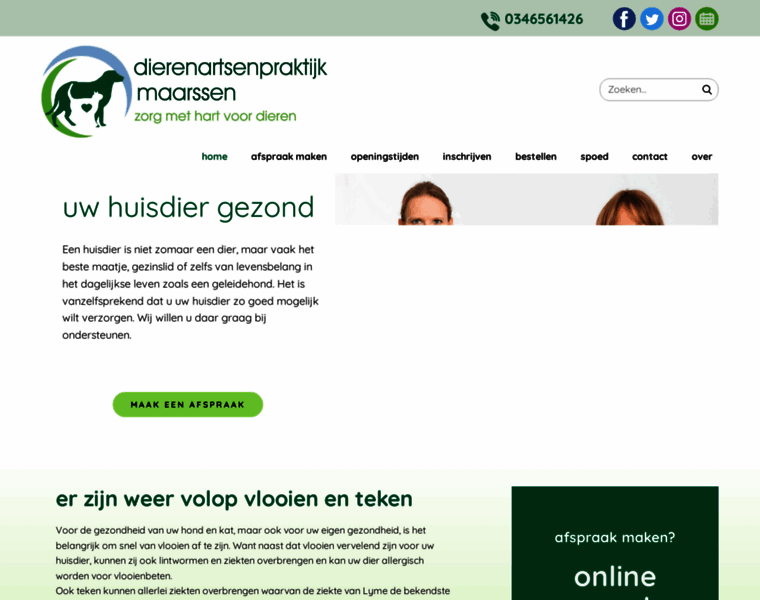 Dierenartsmaarssen.nl thumbnail