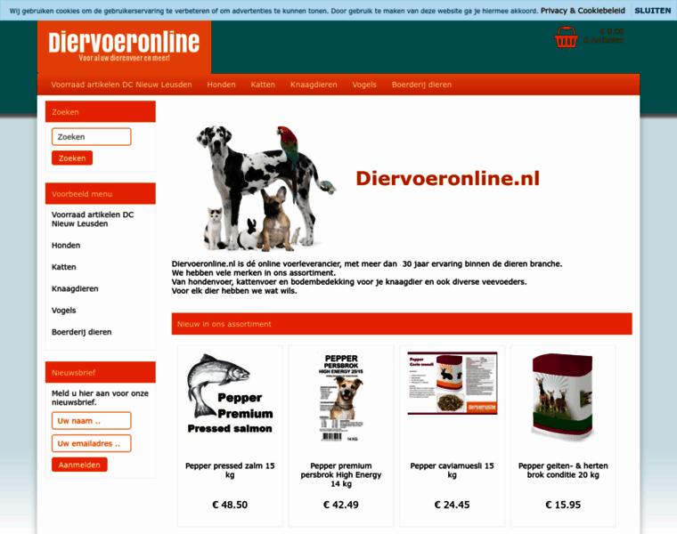 Diervoeronline.nl thumbnail