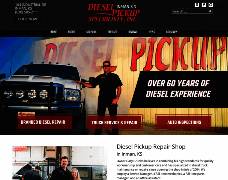 Dieselpickupspecialists.com thumbnail