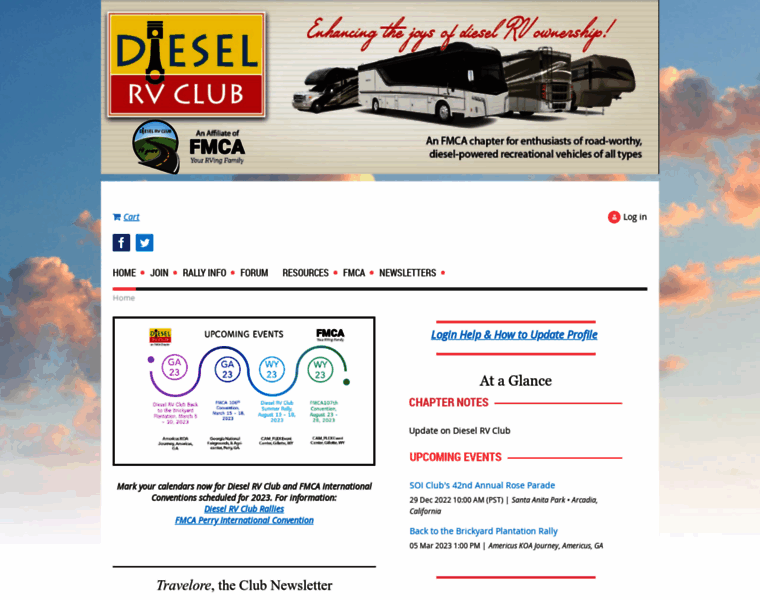 Dieselrvclub.org thumbnail